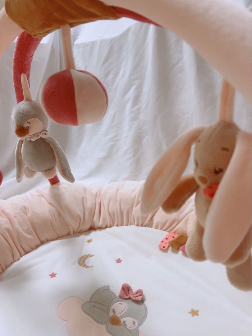 【美品・ほぼ新品】nattou（ナチュー）｜プレイジム　サーシャ&ポリーン