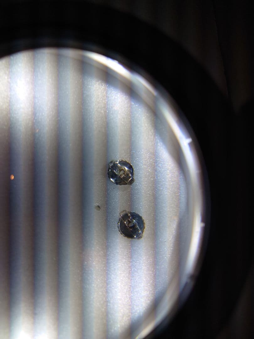 希少　シャネルスクエアピアス　シルバー