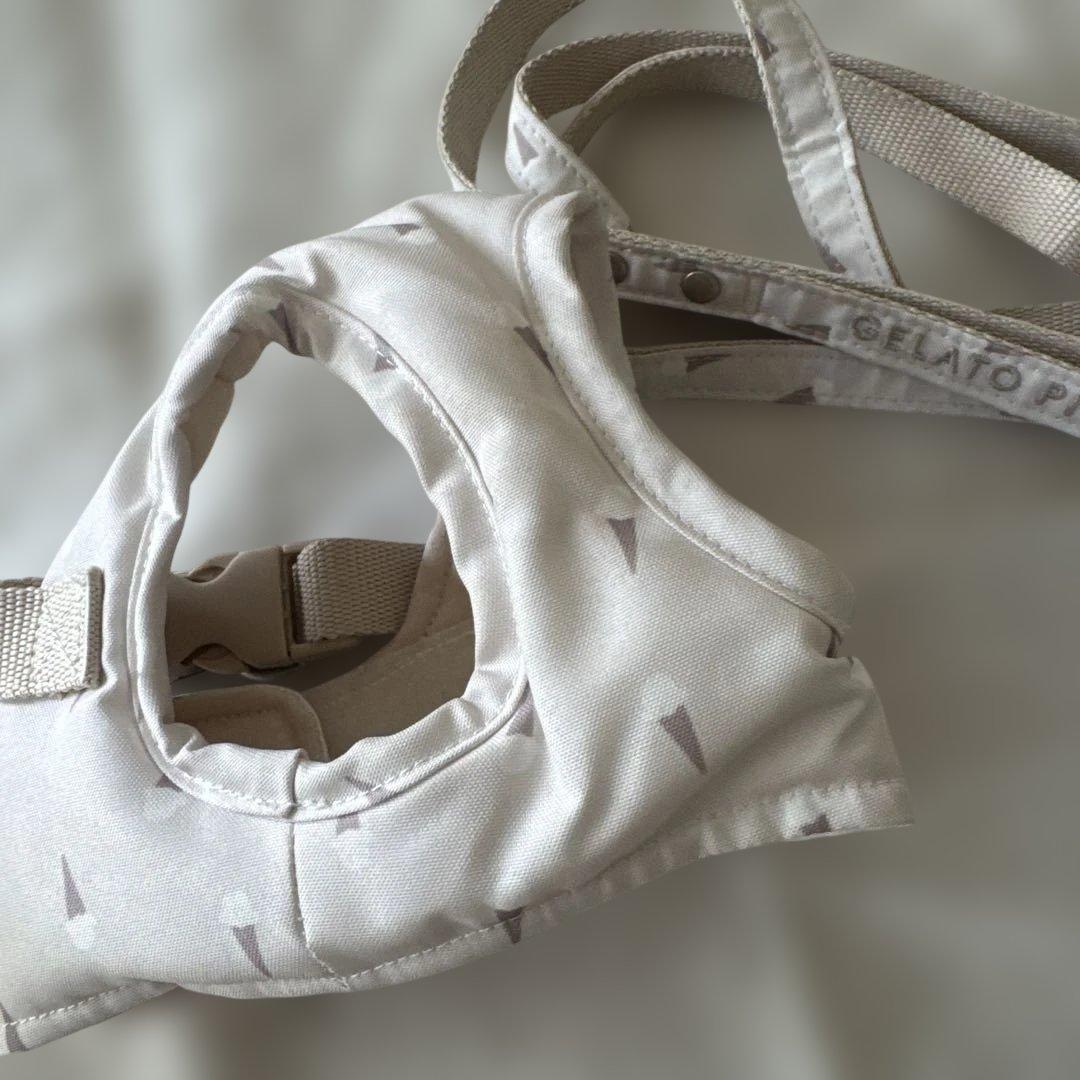 ジェラートピケ　モチーフ柄ハーネス＆リード