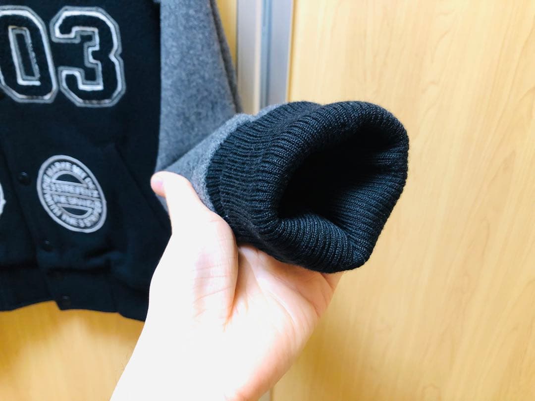 【入手困難/激レア】adidasウールスタジャンブラック 桑田佳祐着用 サイズM