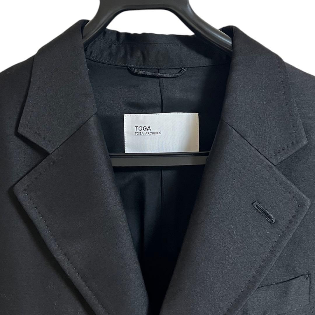 【新品】TOGA ARCHIVES ニットドッキングテーラードJK