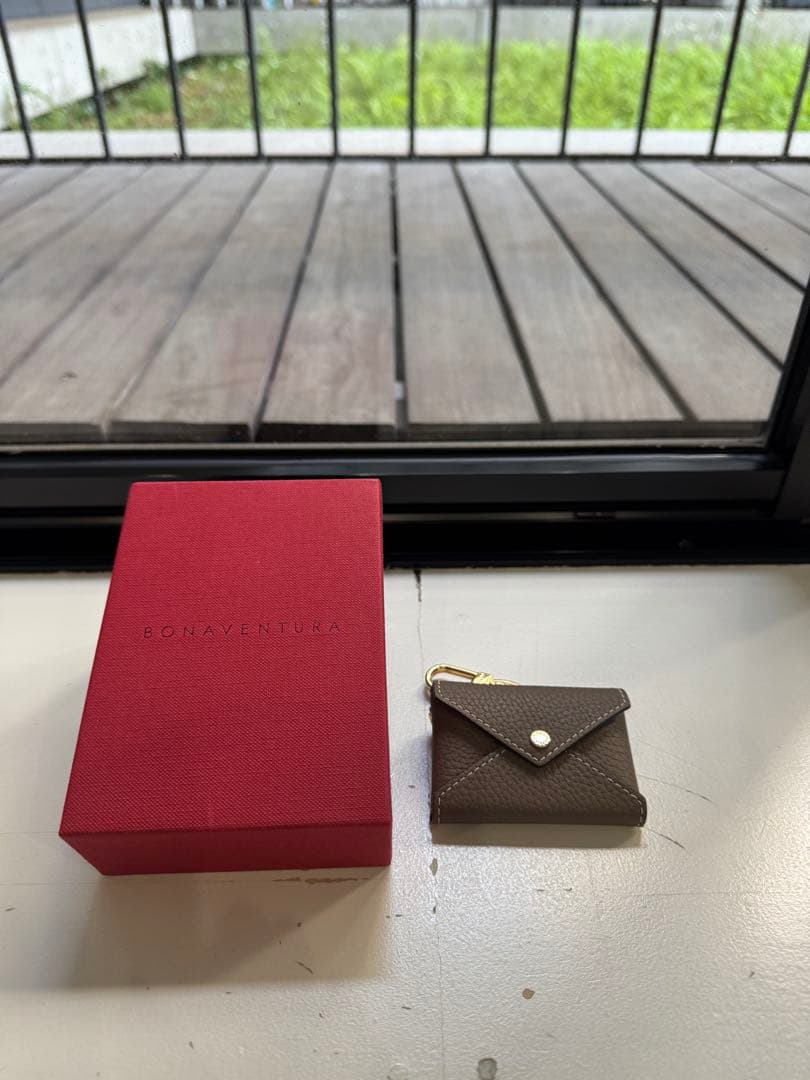 新品未使用◾️ボナベンチュラ◾️スター チェーン キーホルダー シュリンクレザー