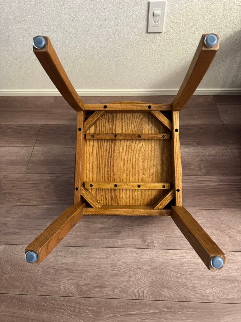 モモナチュラル　BASIC CHAIR ダイニングチェア1脚　A