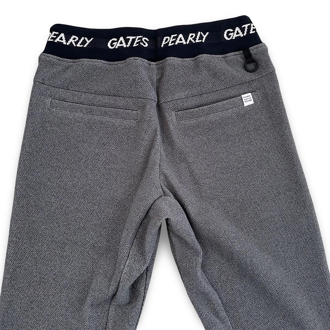 363 パーリーゲイツ ジャージーパンツ ダブルラッセル グレー サイズ0 S