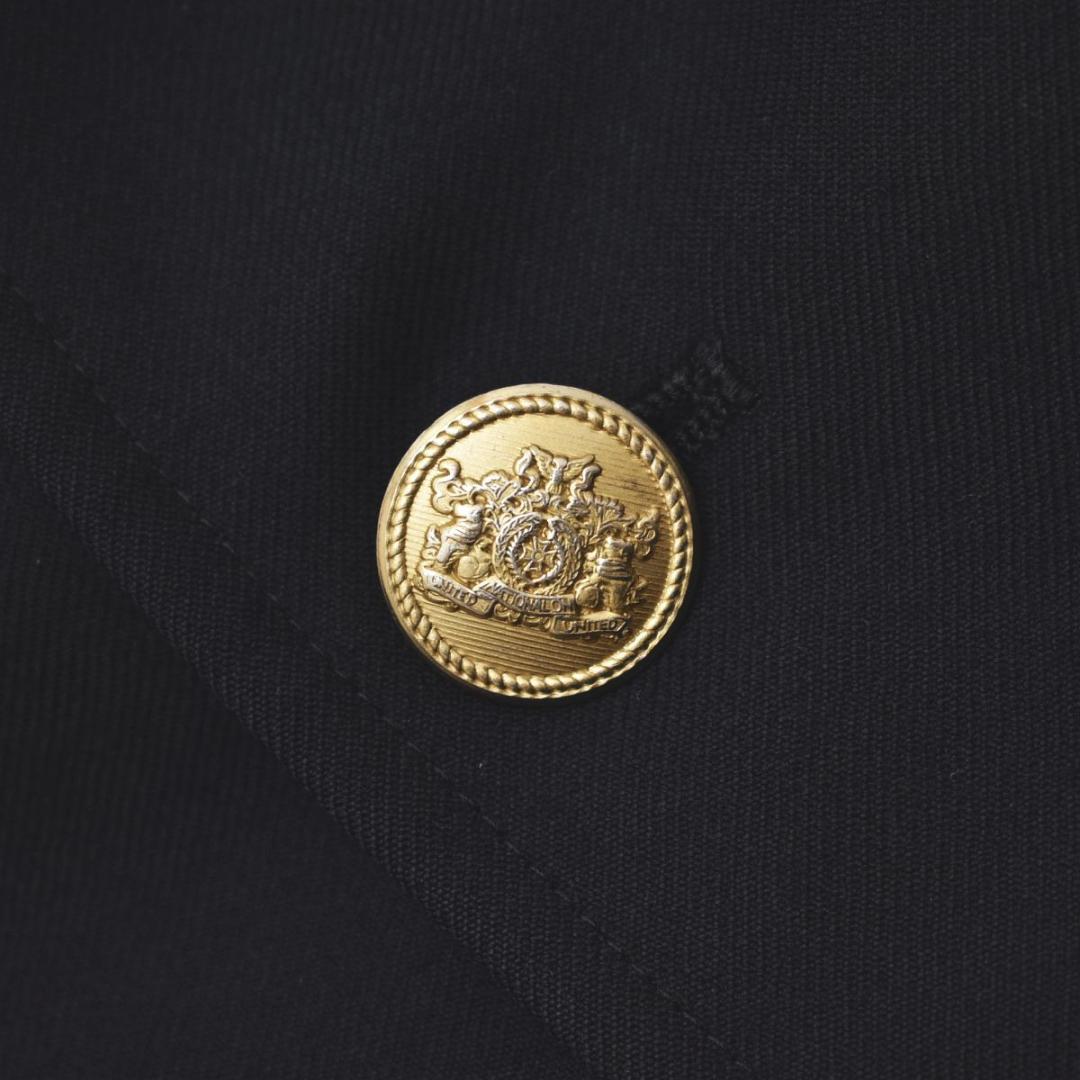 【紺ブレ】 ニューヨーカー 段返り テーラードジャケット ブレザー 通年 AB6