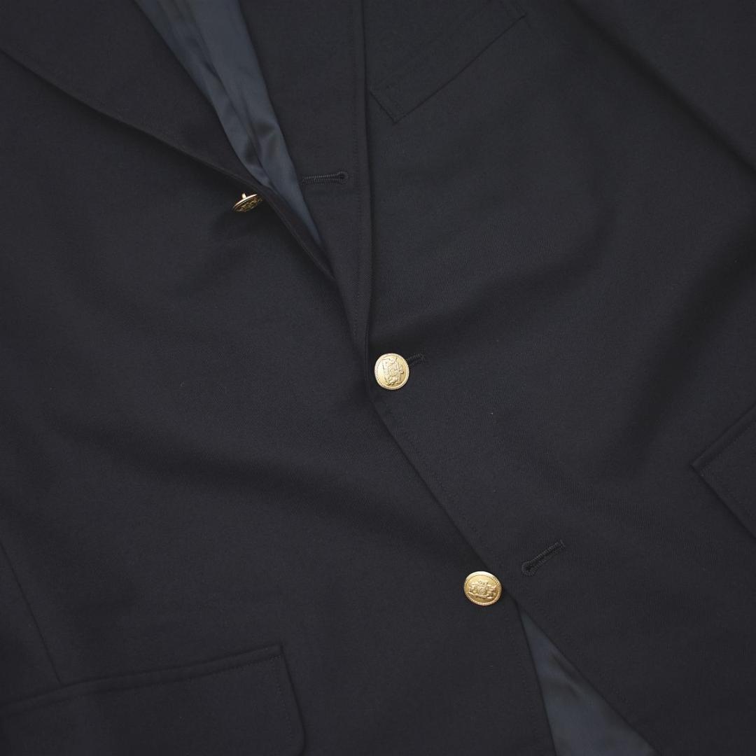 【紺ブレ】 ニューヨーカー 段返り テーラードジャケット ブレザー 通年 AB6