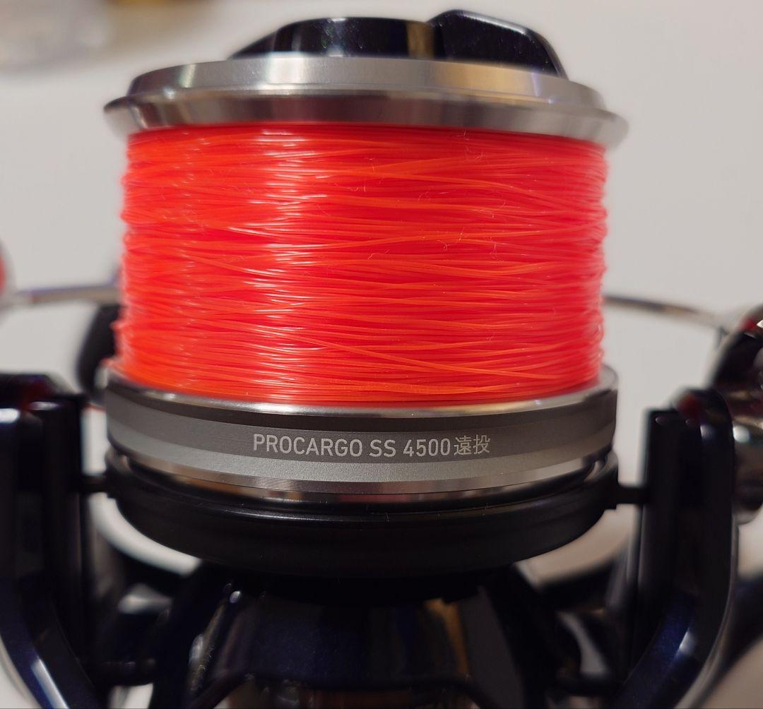 美品！ダイワ プロカーゴSS 4500遠投 サンライン道糸巻