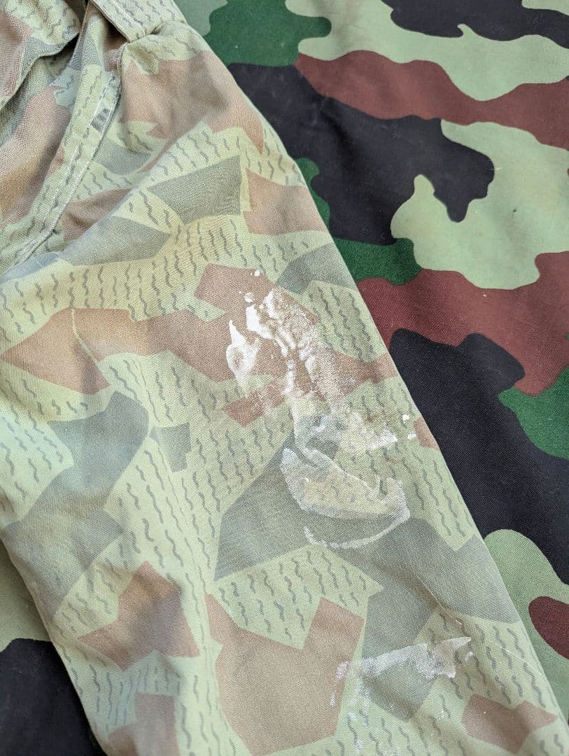 ブルガリア軍 スプリンターカモ フィールドジャケット ミリタリー 古着 軍放出品