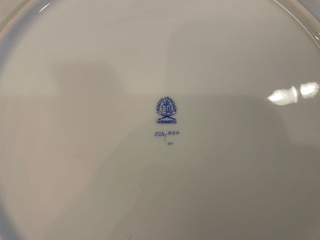 【cookie 】ヘレンド アポニー オレンジ 平皿8枚セット