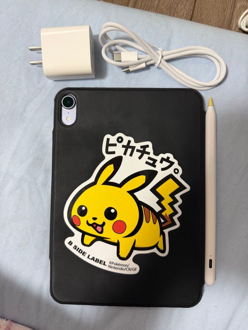 iPad mini 第6世代 64GB Wi-Fi パープル｜ケース付