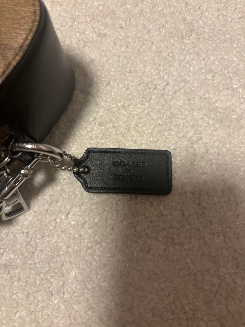 COACH スヌーピー ショルダーバッグ