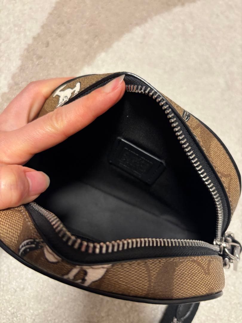 COACH スヌーピー ショルダーバッグ