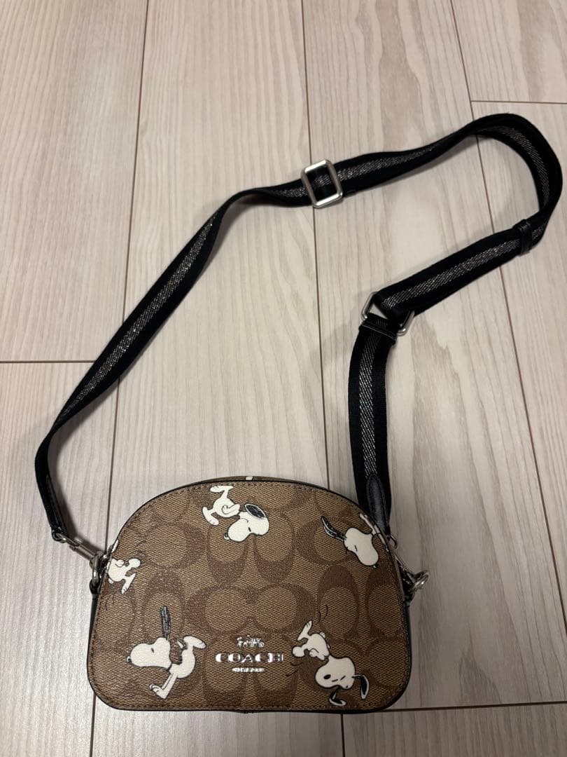 COACH スヌーピー ショルダーバッグ
