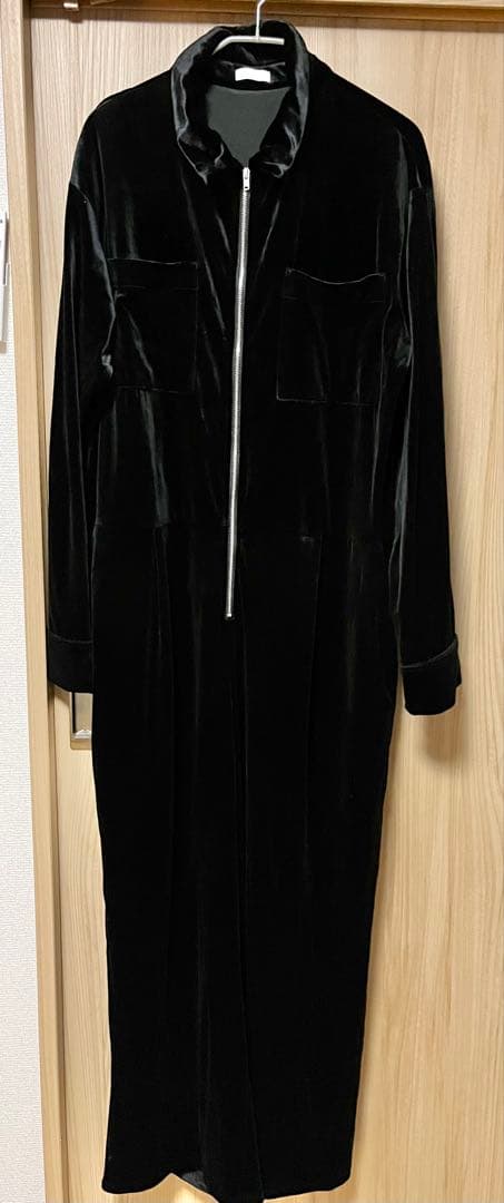 yae ヤエ オールインワン ベロア素材 ブラック 38 美品