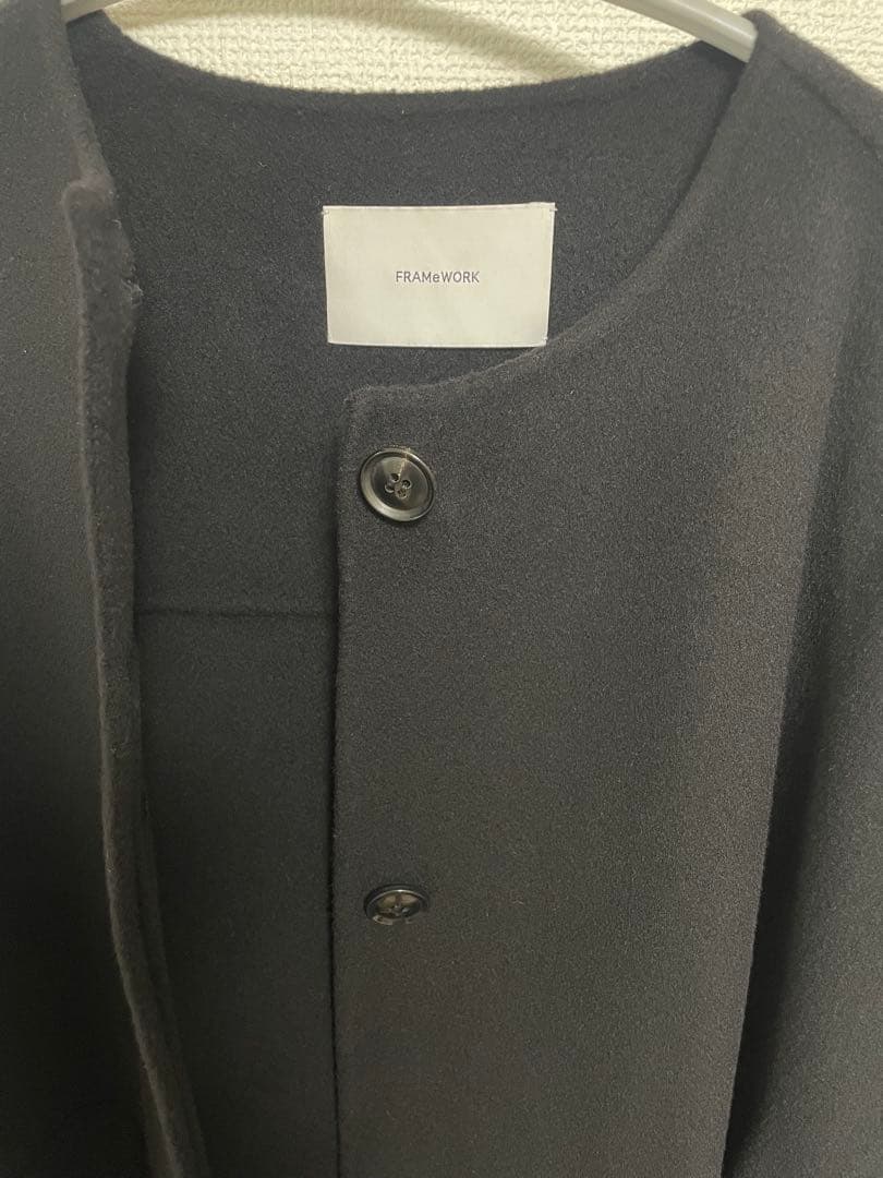 framework ハミルトンリバークルーネックコート　38