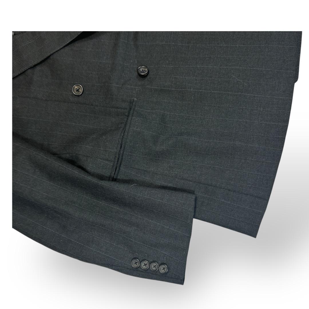 美品✨Burberrys ダブルスーツ セットアップ 千鳥柄 グレー