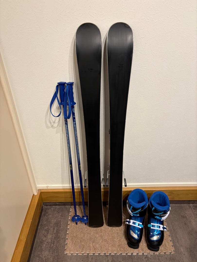 ★男の子用 4点セット メンテナンス.HOTWAX済★ head atomic