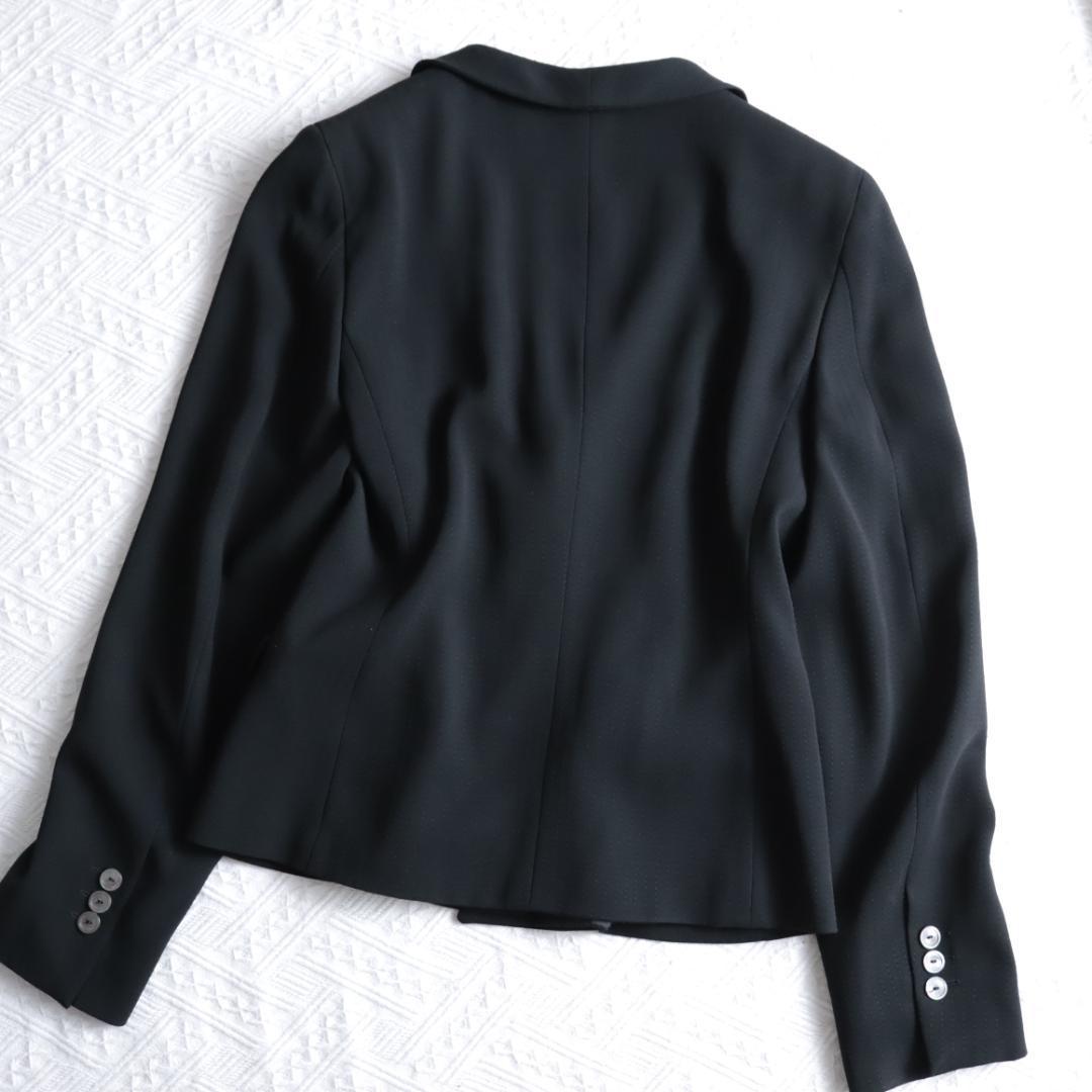 刺繍ストライプ マックスマーラ　MaxMara　テーラードジャケット　銀タグ