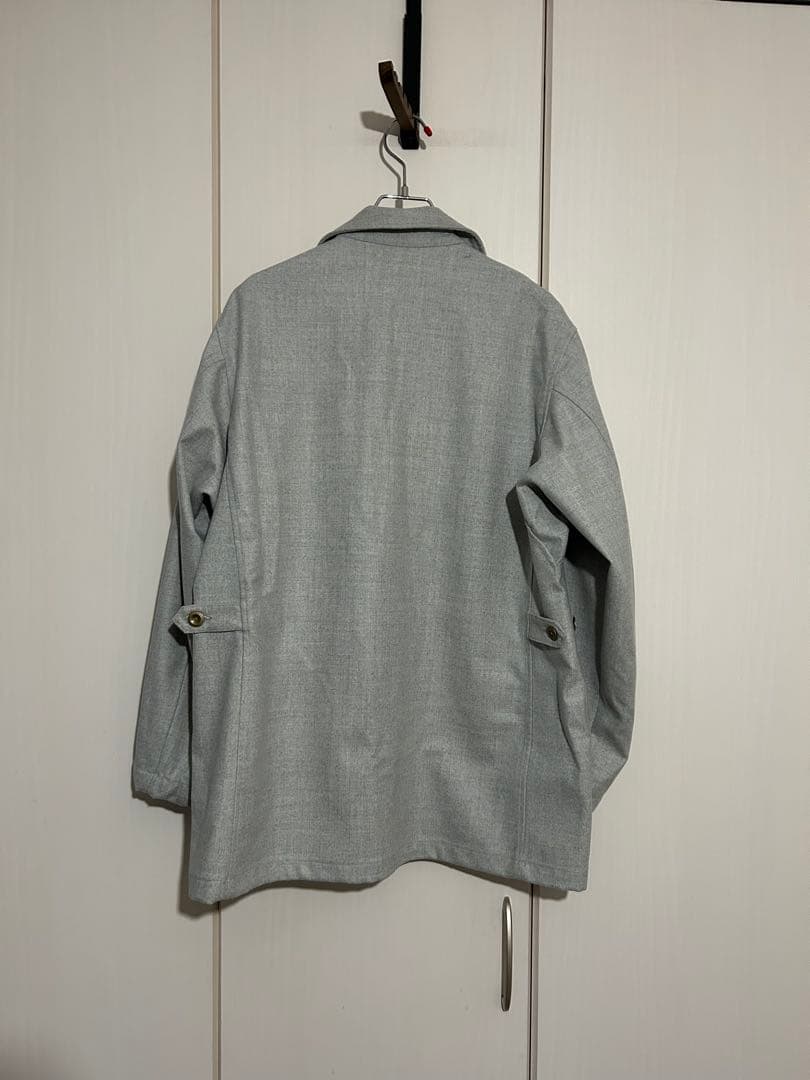 ジャケット・アウター Fendart balade Wool Flannel Light gray