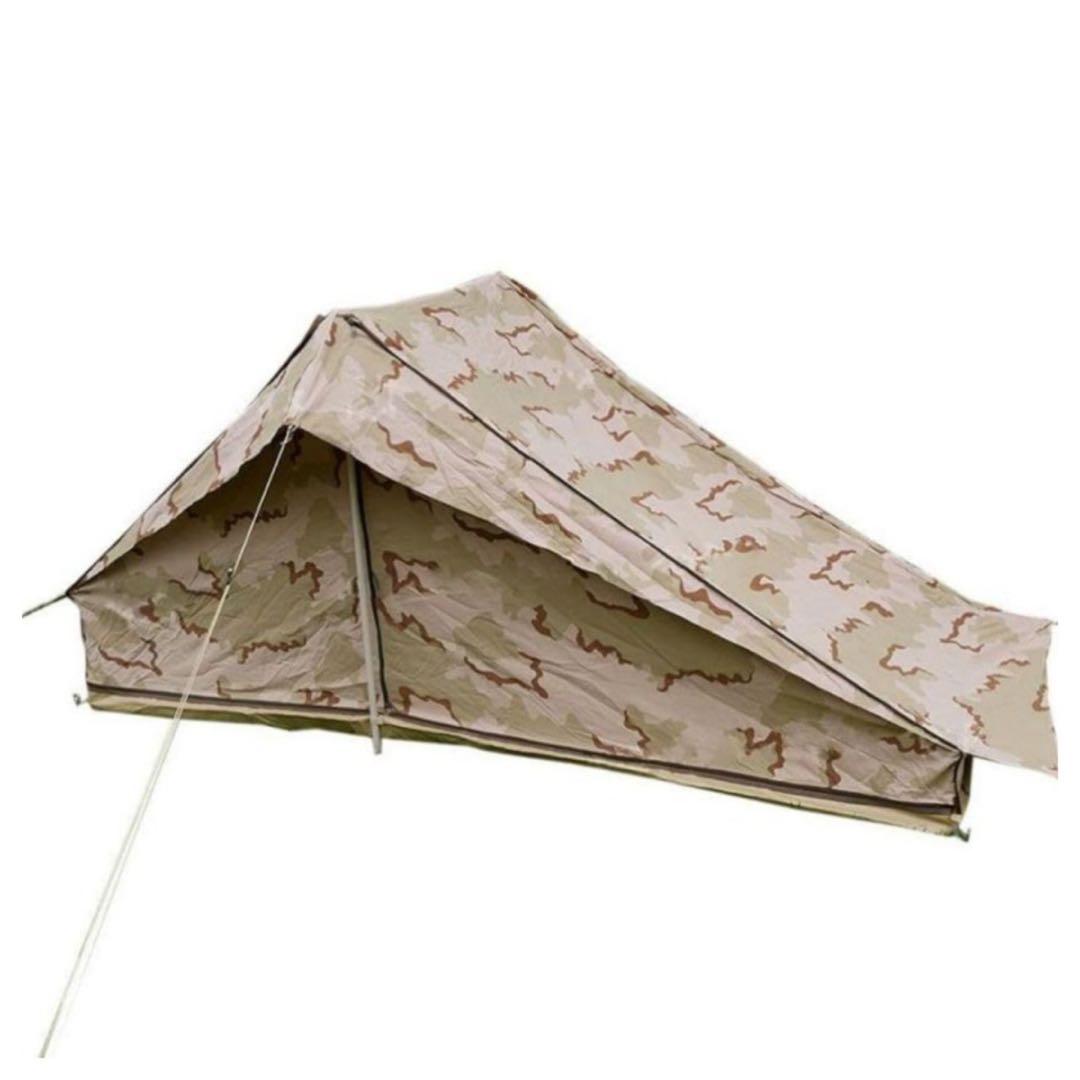 ダッチアーミーテント デジタルカモ柄専用タープ付き 軍幕、タープ、、軍物放出