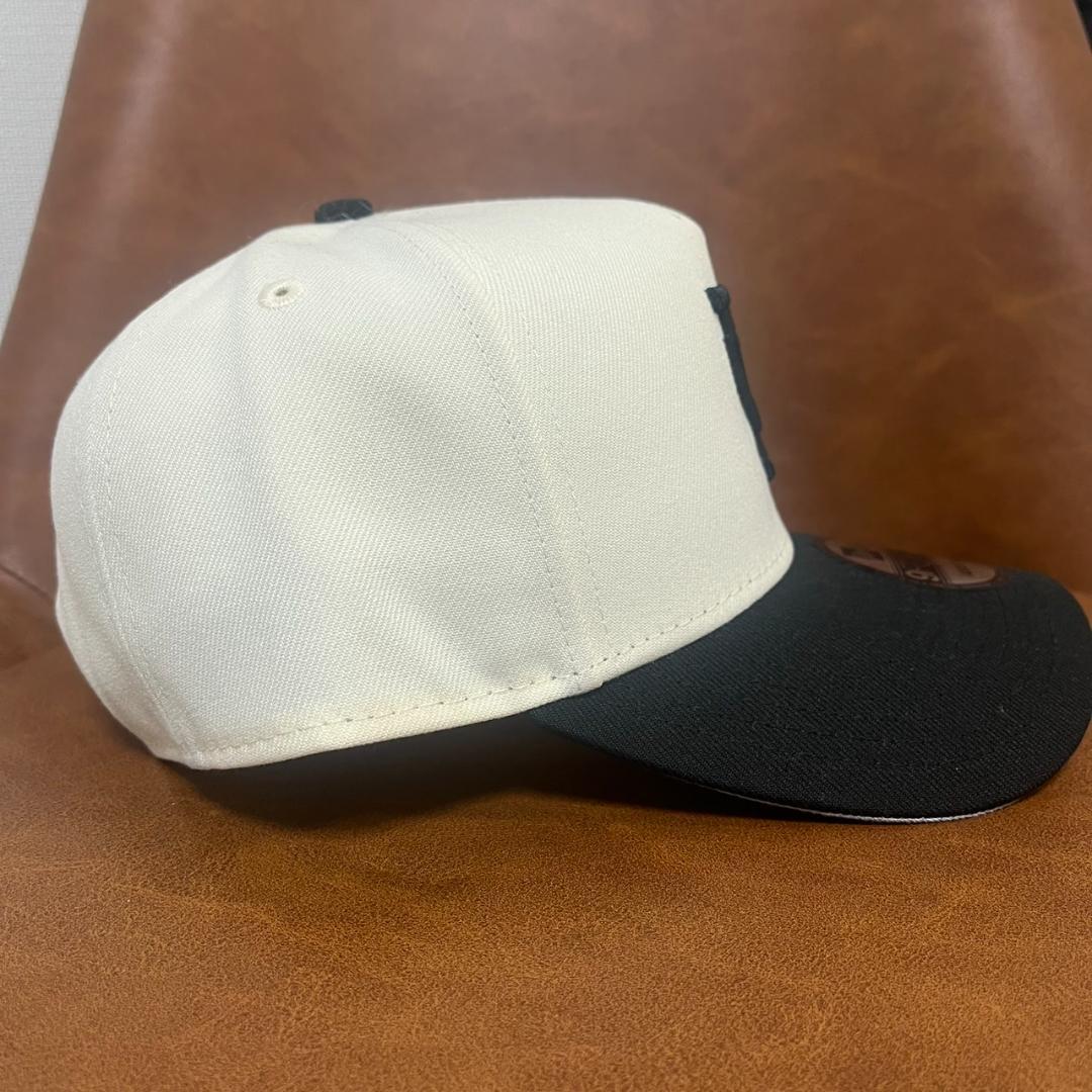 9FORTY A-Fram 大谷翔平ドジャース 逆ロゴ 白黒 帽子 キャップ