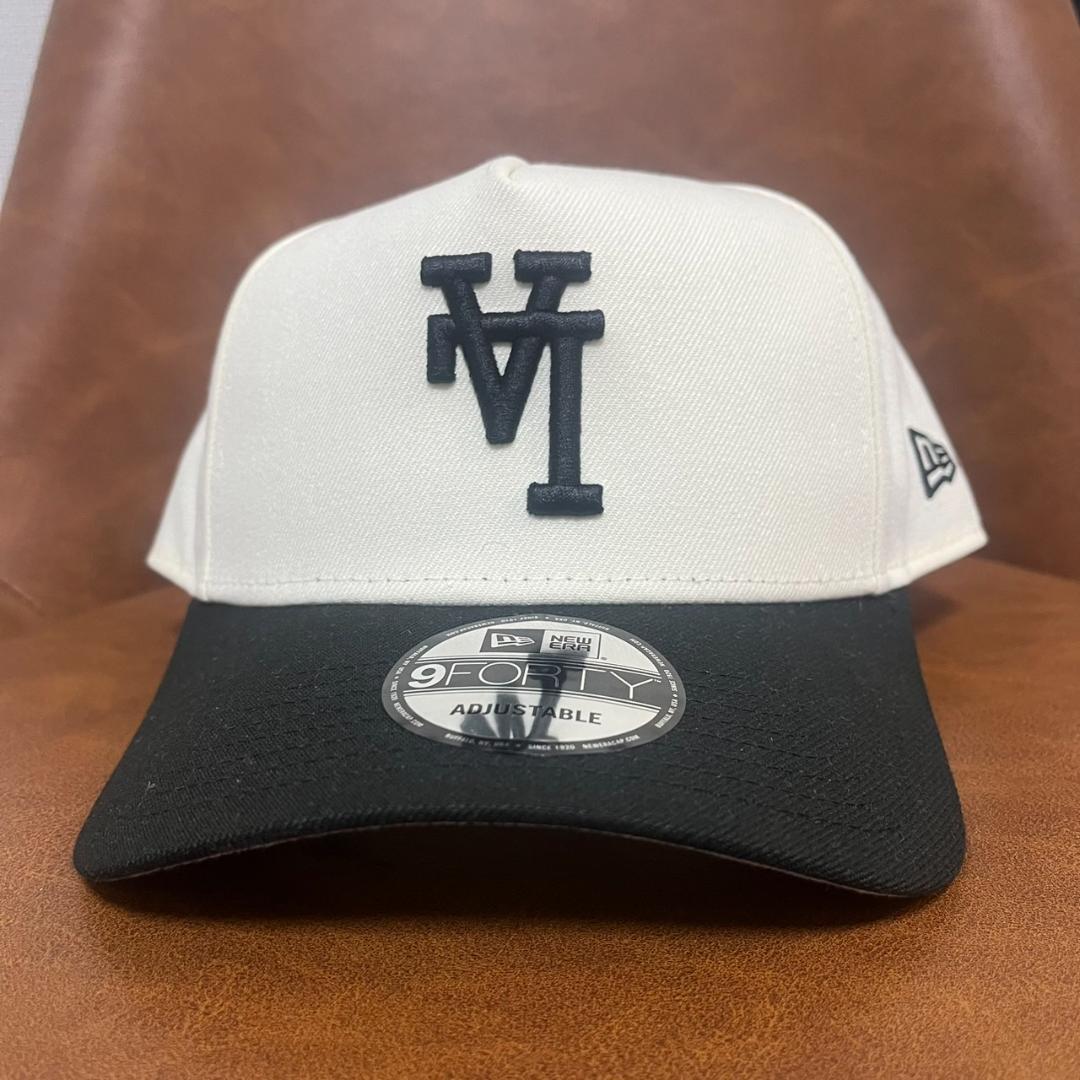 9FORTY A-Fram 大谷翔平ドジャース 逆ロゴ 白黒 帽子 キャップ