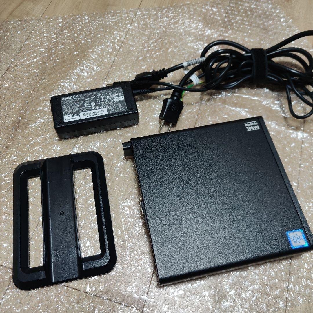 Intel Core i7 ミニPC ブラック ACアダプター付き