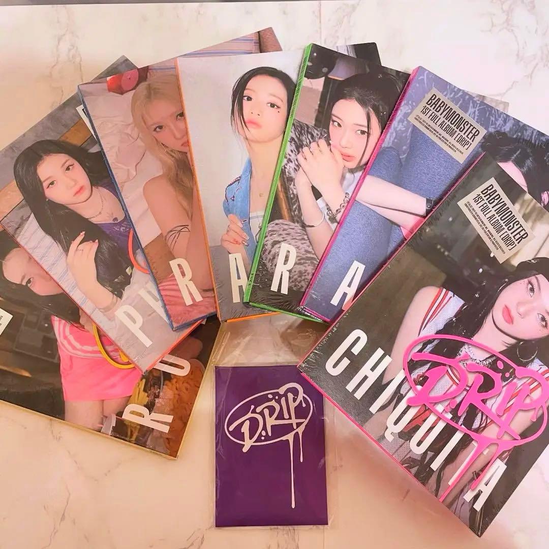 BABYMONSTER DRIP CHIQITAフルアルバム日本限定盤　ベビモン