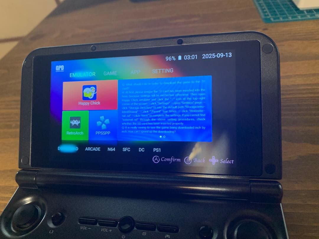 その他 GPD XD Plus & SD64GB