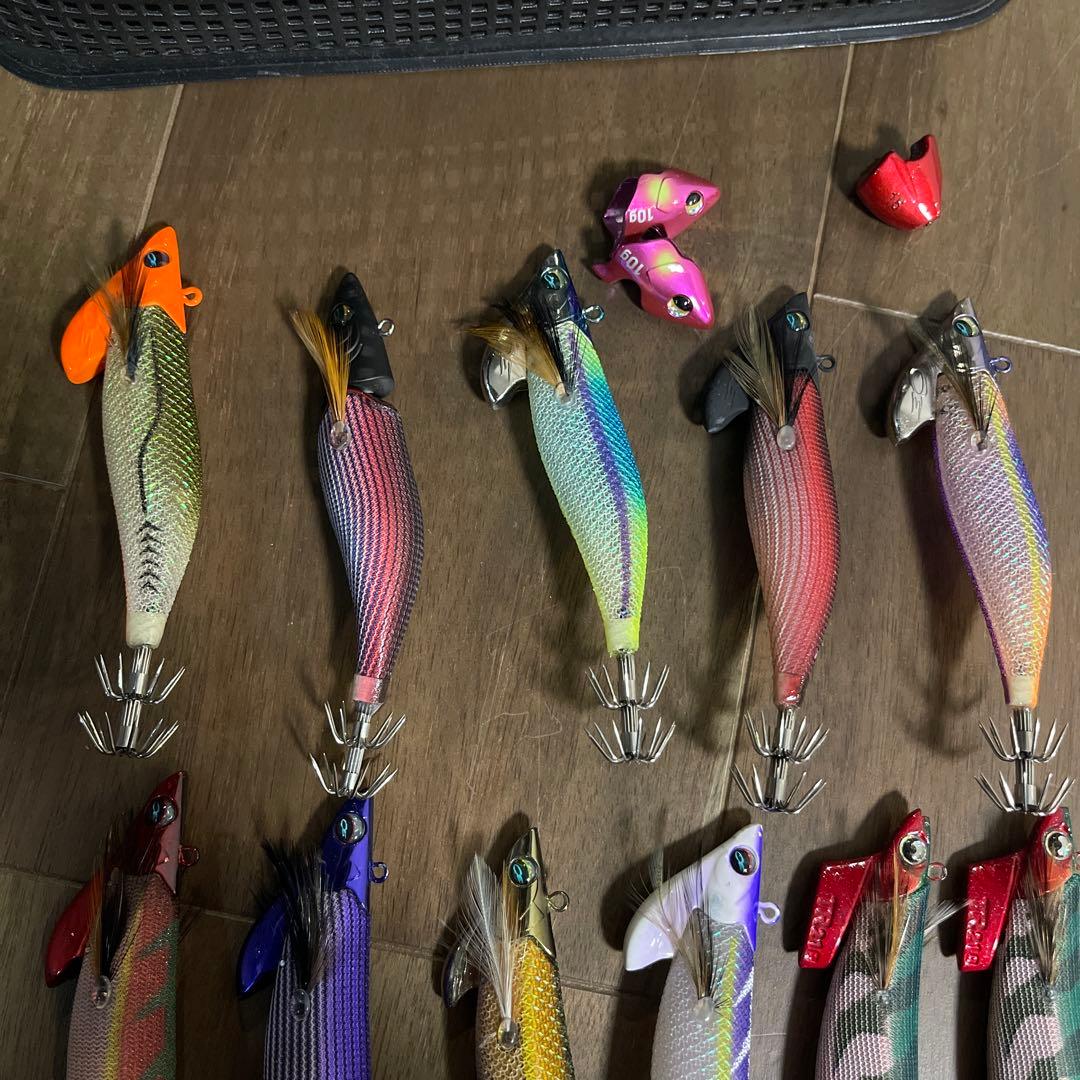 エギ・餌木 多色 収納ケース付き