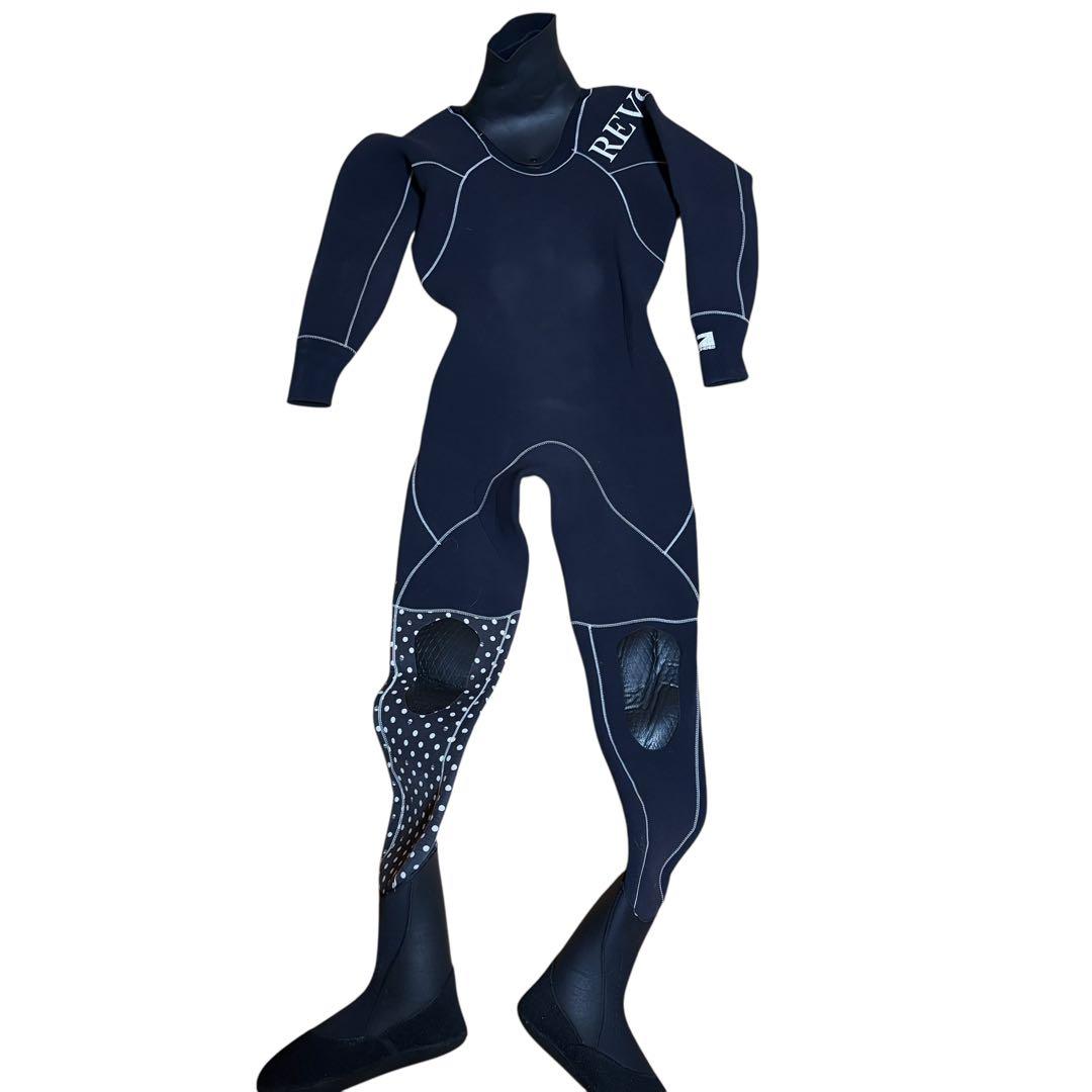 セミドライスーツ　レボリューション　フルスーツ　ブーツ一体型 ウェットスーツ