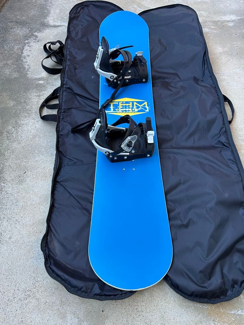 4点セットTHM TEAM 152 バインディング　ボードケース　スノーボード