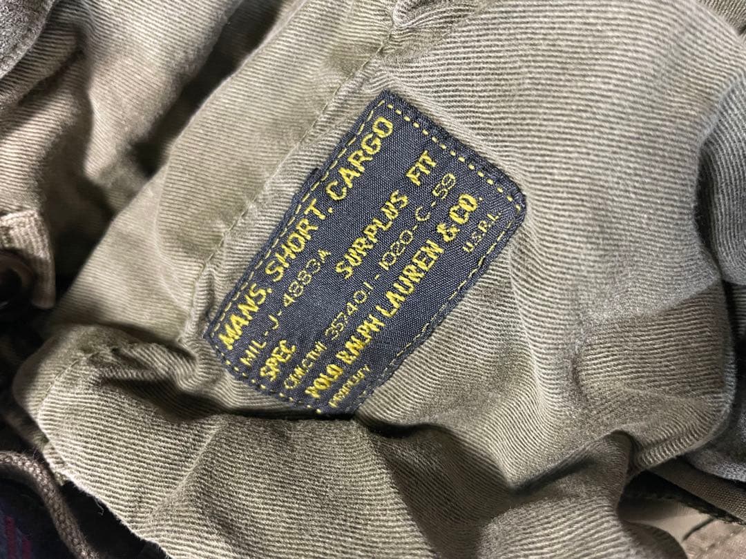 Polo Ralph Lauren Safari paint カーゴショーツ