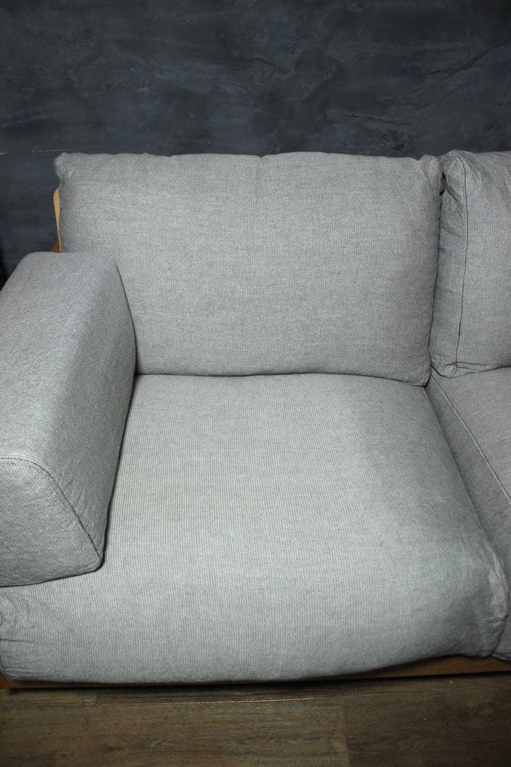 首都圏送無料〜無印良品 奇跡の低価格 極上フェザー ソファ オークフレーム