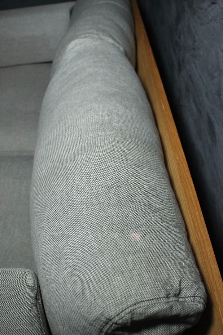 首都圏送無料〜無印良品 奇跡の低価格 極上フェザー ソファ オークフレーム