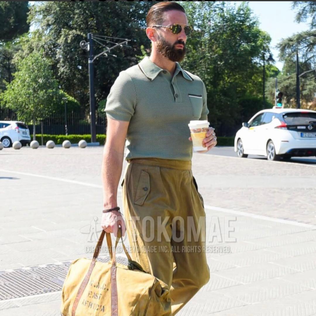 【最終値下げ】ジョンスメドレー イギリス製 ニットポロ 半袖 ポロシャツ