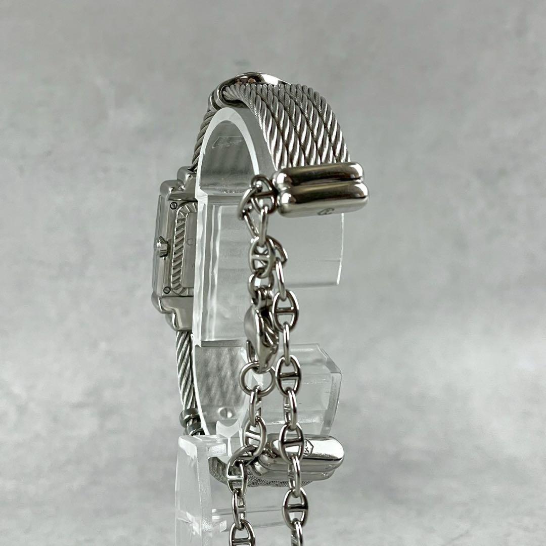 新品電池交換済✨シャリオール サントロペ ピンクシェル レディース バングル