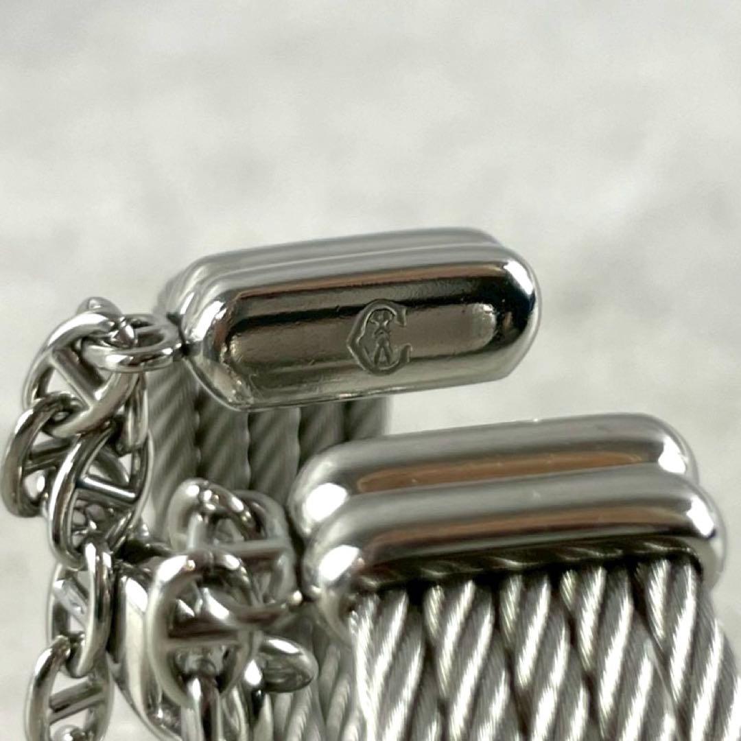 新品電池交換済✨シャリオール サントロペ ピンクシェル レディース バングル