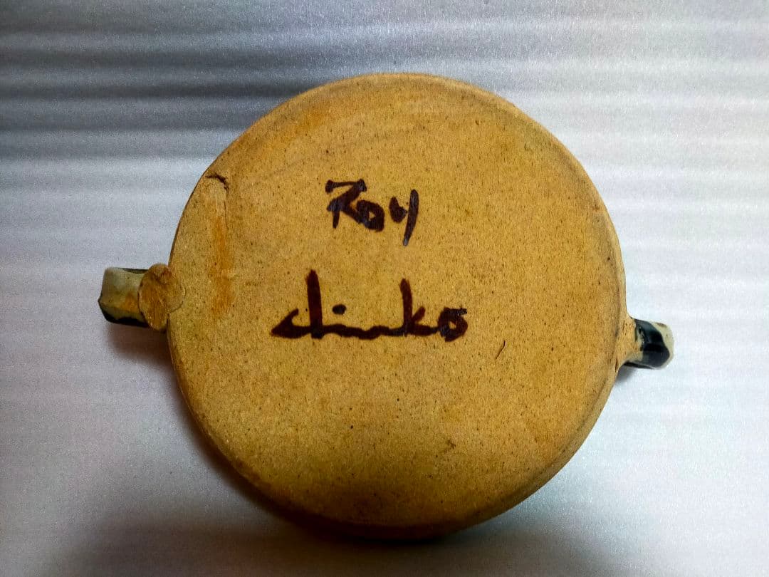 なおさん専用 花柄陶器 ピッチャーと皿のセット