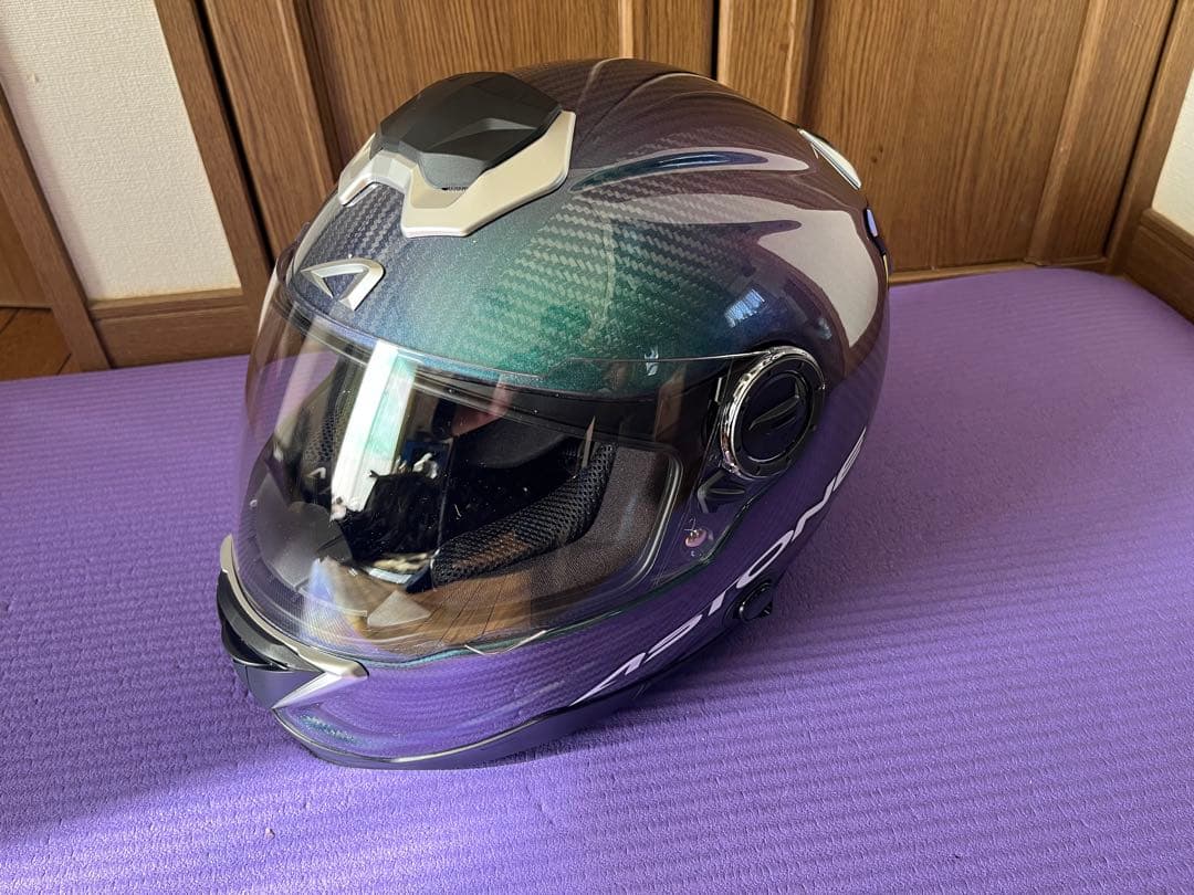 ASTONE GT-1000F IRIDIUM カーボンヘルメット