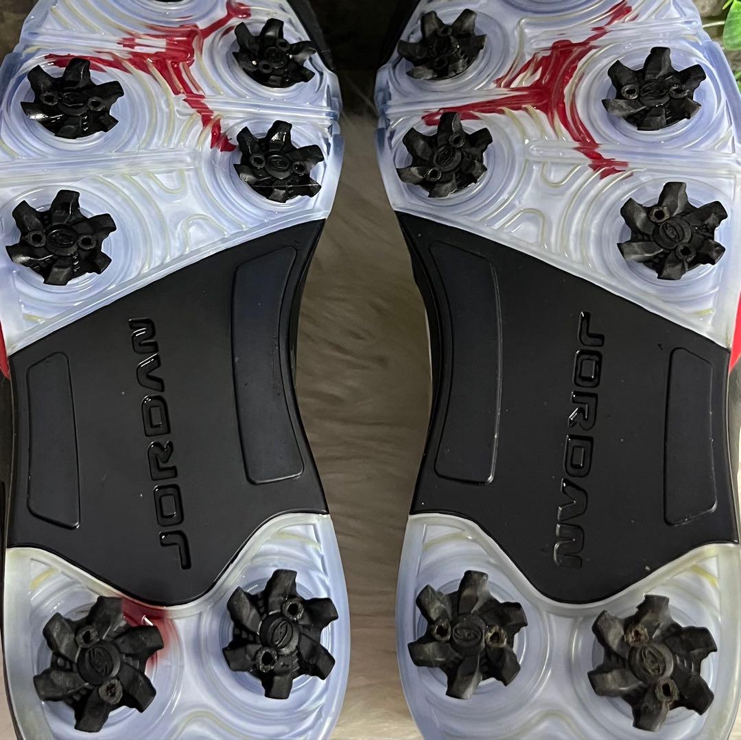 ナイキ　エアージョーダン 5 ゴルフ　ファイヤーレッド　26cm