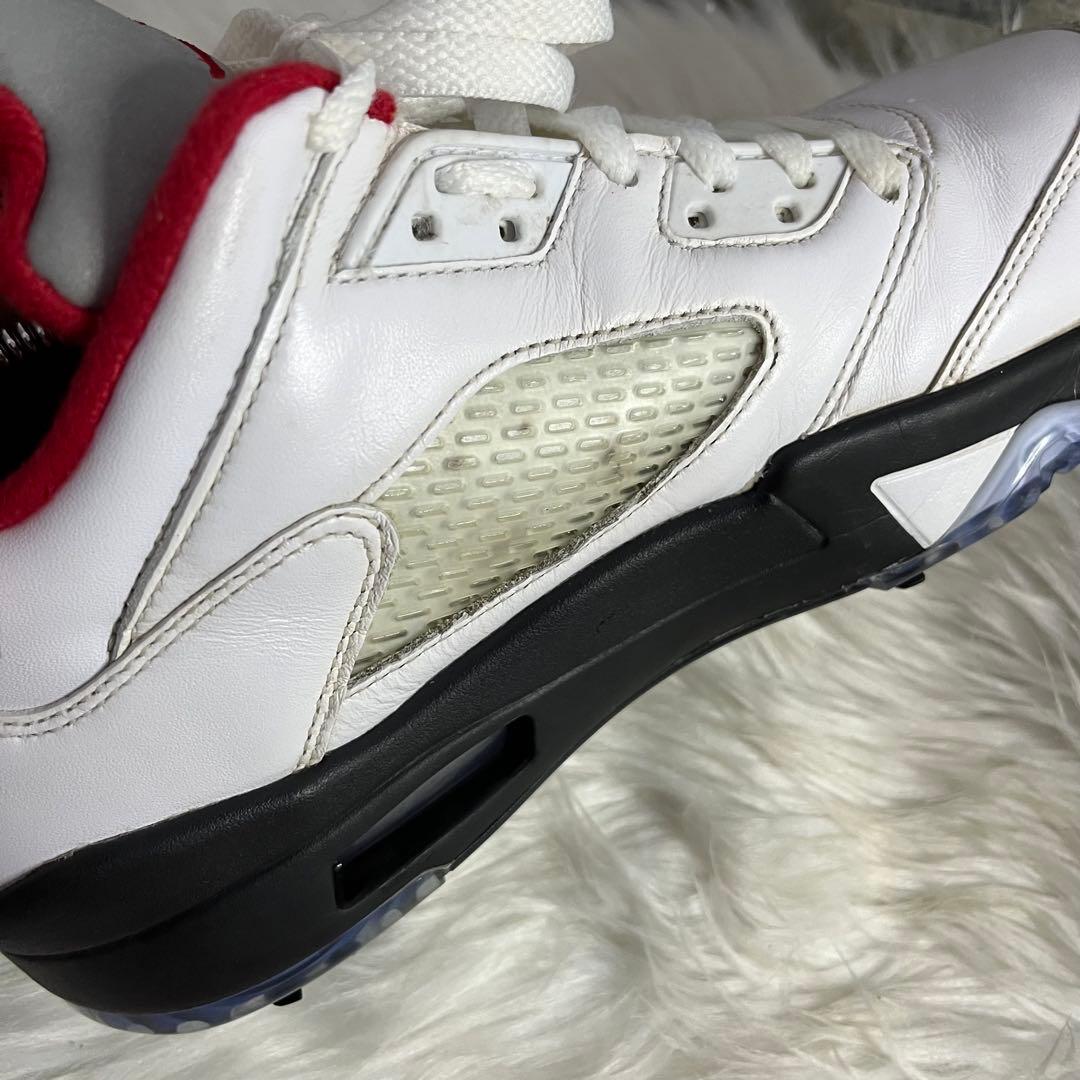 ナイキ　エアージョーダン 5 ゴルフ　ファイヤーレッド　26cm