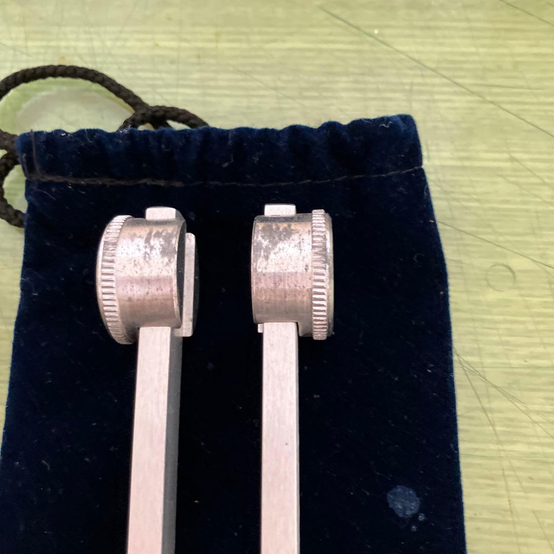 米国製ハンドメイド　ヒーリング音叉（528Hzと300Hz）