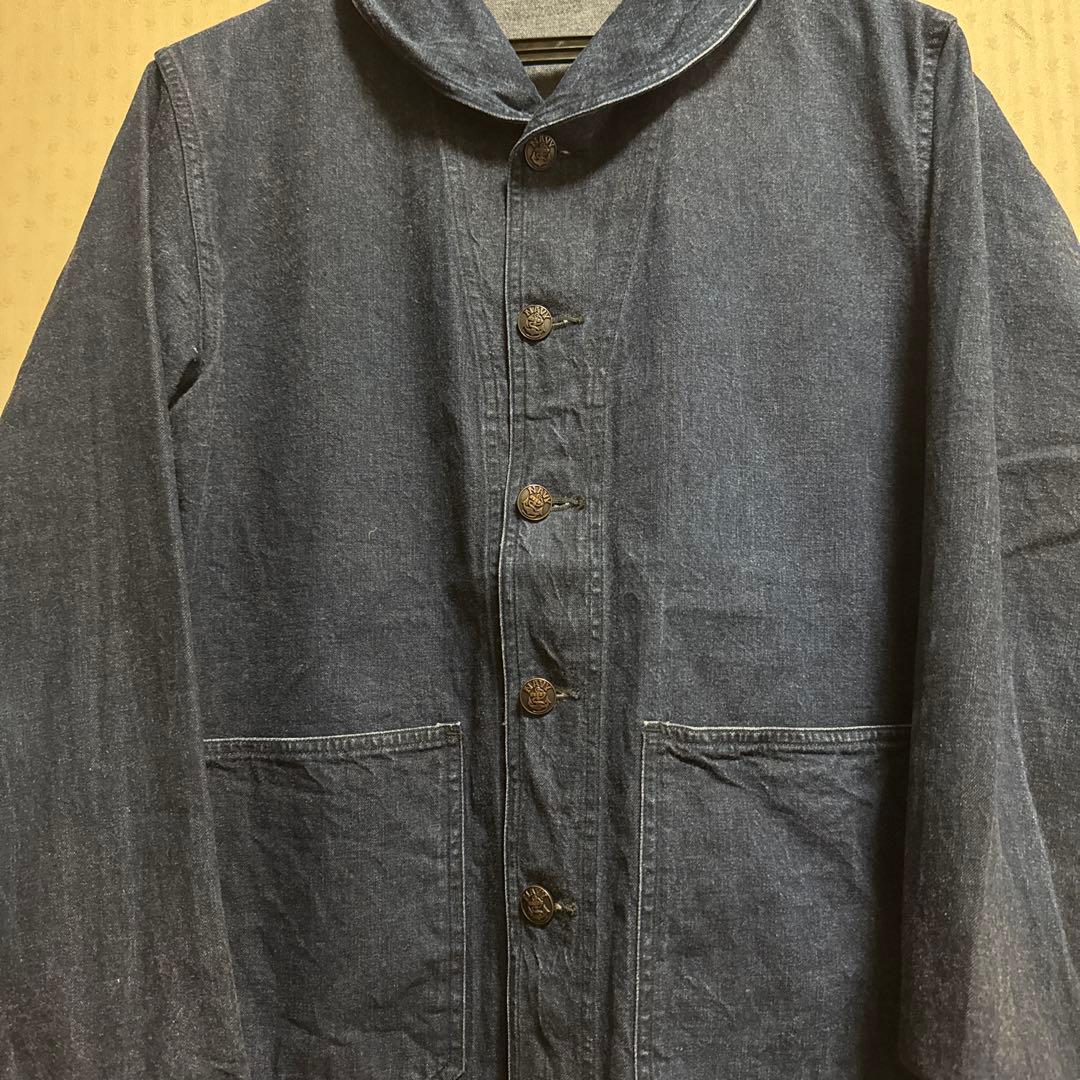 ジャケット・アウター BUZZ RICKSON'S U.S NAVY DUNGAREE JUMPER
