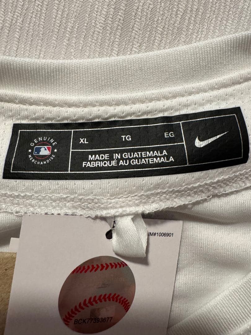 WS２連覇　MLB公式 ドジャース ユニフォーム ゴールド 大谷翔平 XLサイズ