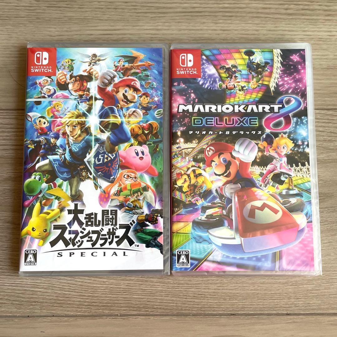 【新品未開封】　スマブラ　マリオカート　2本セット