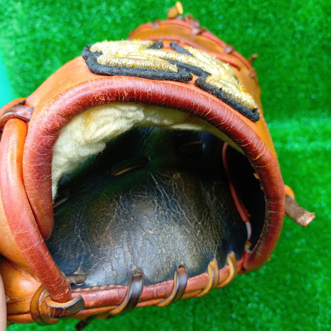 硬式グローブ ファーストミット　ハイゴールド