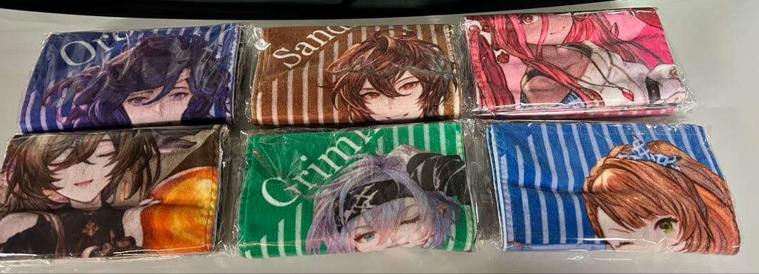 ラウンドワン限定　グランブルーファンタジー　マフラータオル　全種セット