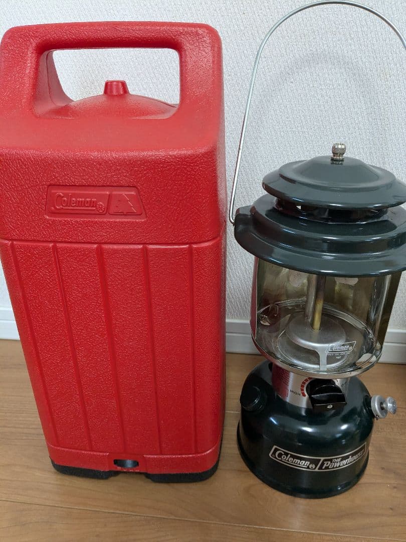 【訳あり】コールマン　ガソリンランタン290＆286　ランタン2個セット