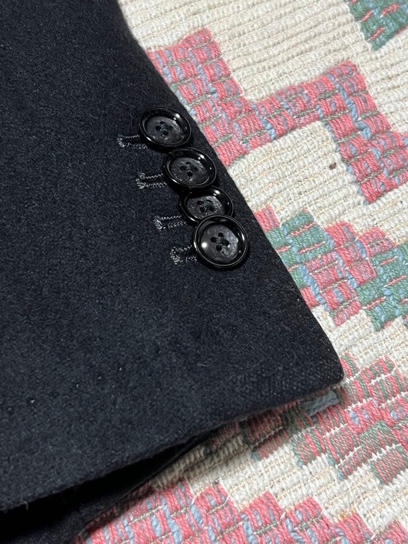 美品タリアトーレ黒 カシミヤ100%ジャケット 50サイズ TAGLIATORE